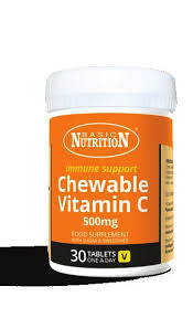Basic Nutrition Chewable Vitamin C 500mg
