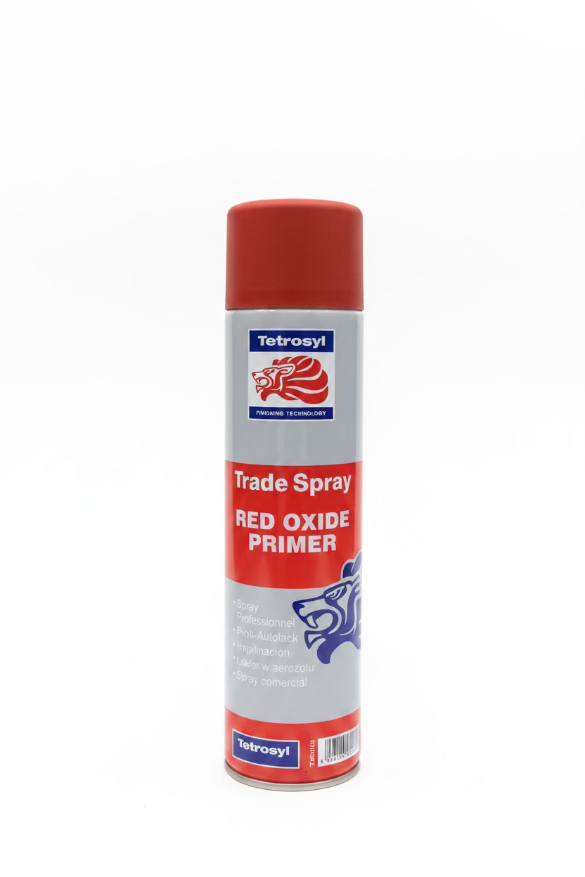 Tetrosyl Apprêt Antirouille Rouge en Aérosol 500ml