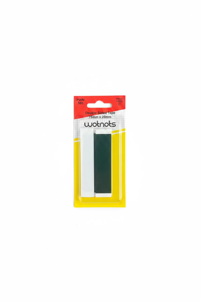 DOUBLE SIDED TAPE 75mm X 20mm
