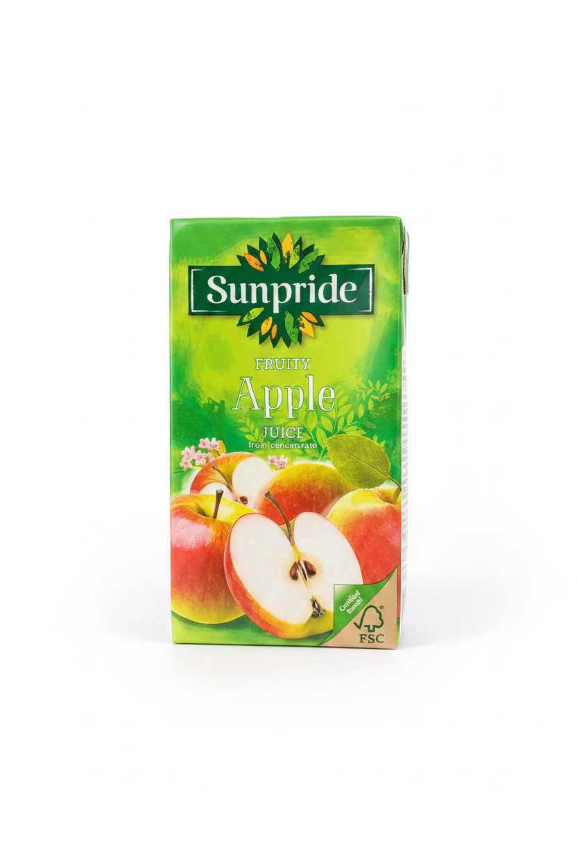SUNPRIDE FRUITY APPLE JUICE 1L