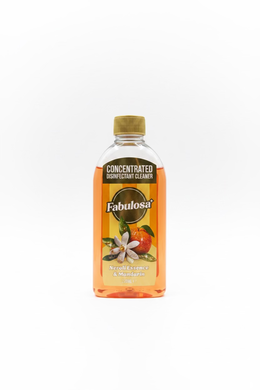 FABULOSA CONCENTRATED DISINFECTANT CLEANER NEROLI ESSENCE & MANDARIN 220ml