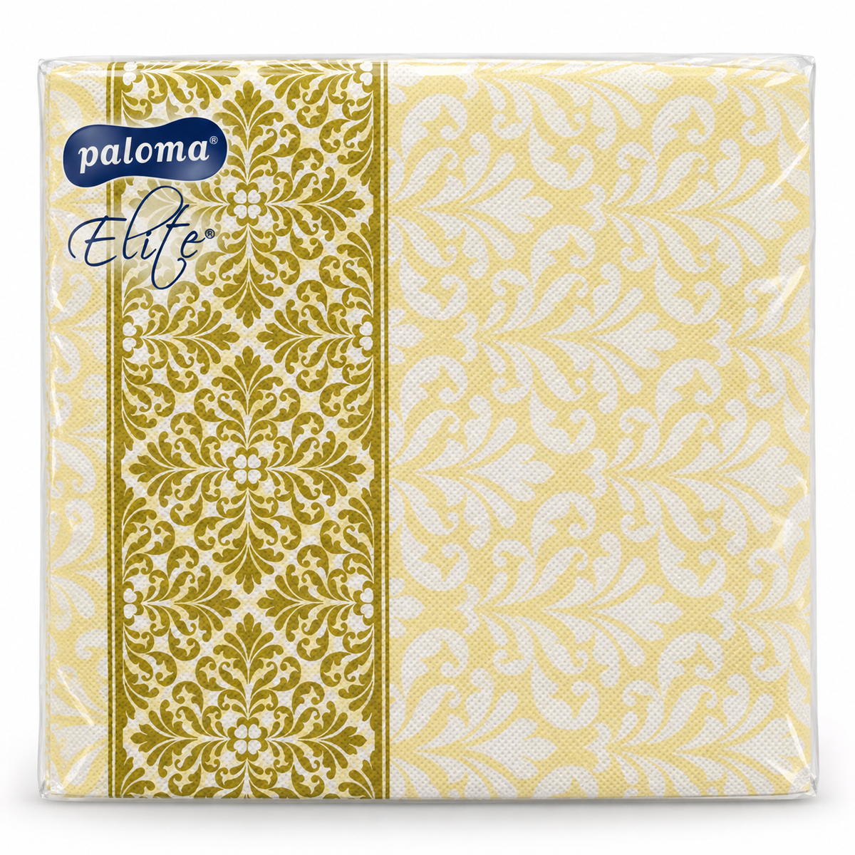 PALOMA 20pk 2ply 40x40cm FANCY GOLD DESIGN NAPKIN