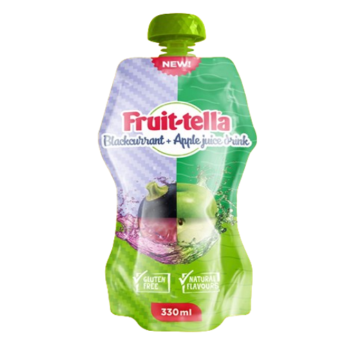 Fruit-tella Blackcurrant & Apple Juice Drink 330ml