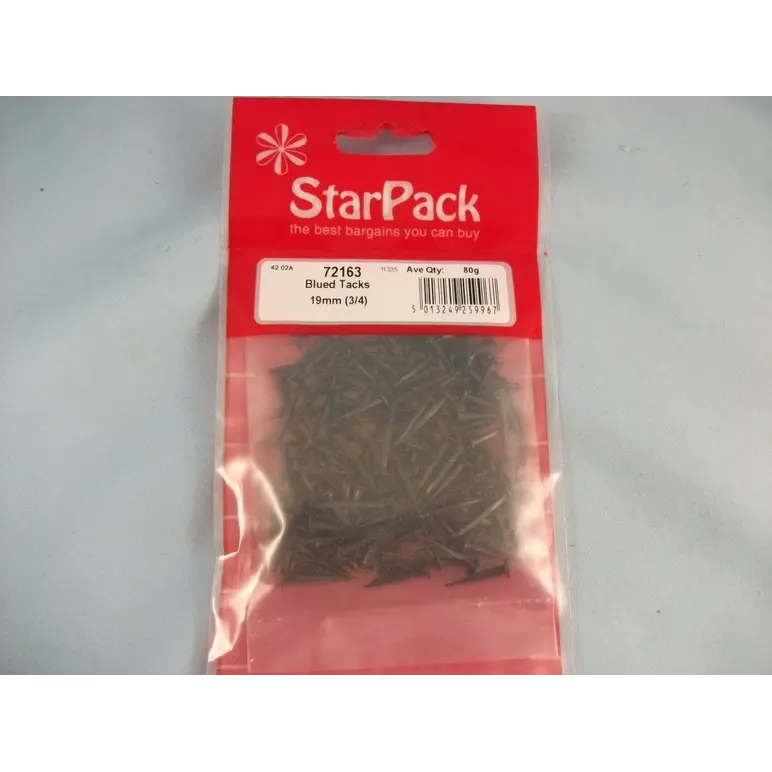 STARPACK BLUED TACK 19MM 3/4