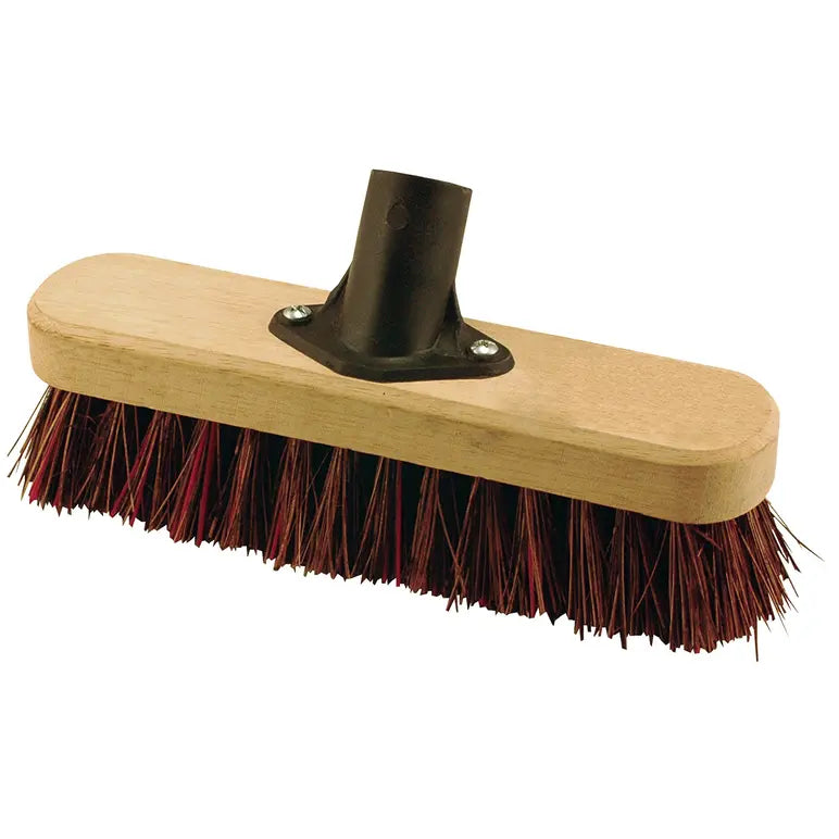 ELLIOTT FSC DECK SCRUBBING BROOM WITH HANDLE