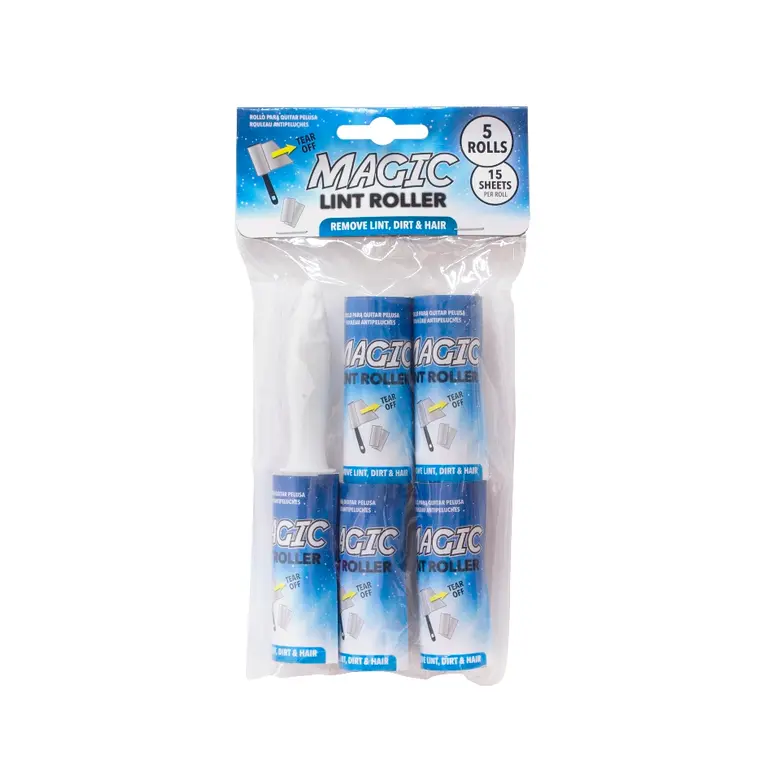 ROULEAUX ANTI-CHARPIE DE VOYAGE MAGIC MINI LOT DE 5
