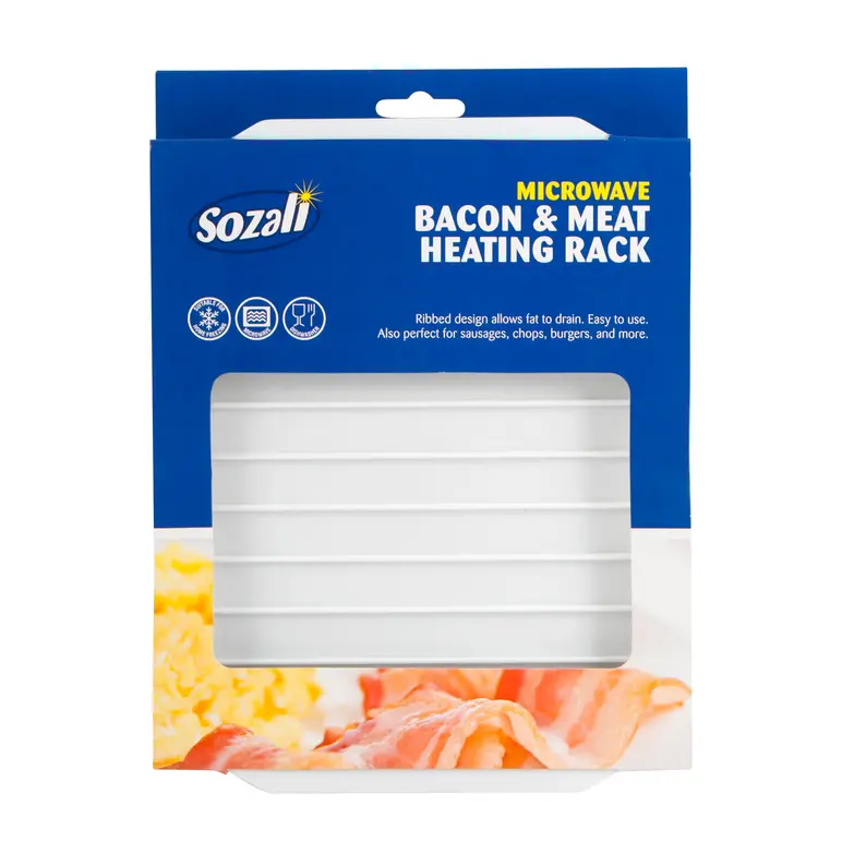 SOZALI SUPPORT DE CHAUFFAGE DE VIANDE POUR MICRO-ONDES