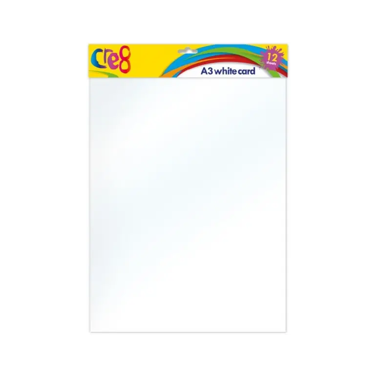 A3 WHITE CARD 10 sheets