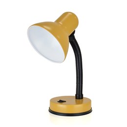 Lampe de bureau flexible « Classic » HomeLife 35w – Moutarde anglaise