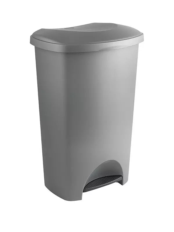 Addis
50-litre Pedal Bin in Metallic Silver