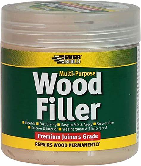 EVERBUILD Multi Purpose Premium Joiners Grade Wood Filler Teak - 250ml