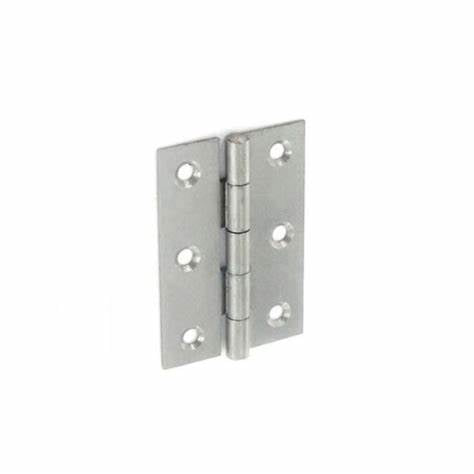 Steel Butt Hinges, Self-Colour 100mm