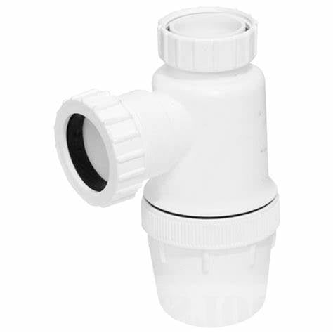 Siphons à compression 32 mm (1.1/4") X 76 mm - Siphon à bouteille