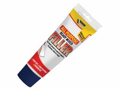 Everbuild - Enduit de rebouchage instantané tube blanc 330g