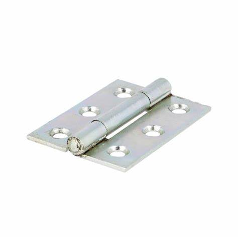 Butt Hinges, BZP Steel 25mm