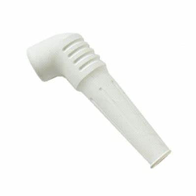 Rubber Tap Swirls, Large Angled 1/2" Tap 1pk