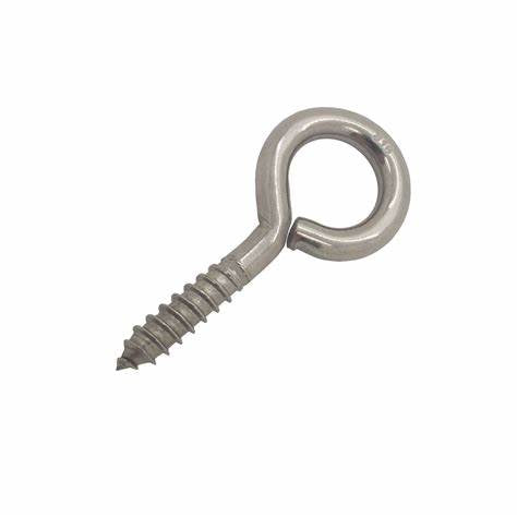 Screw Eyes, AISI 304 Stainless Steel, 65mm