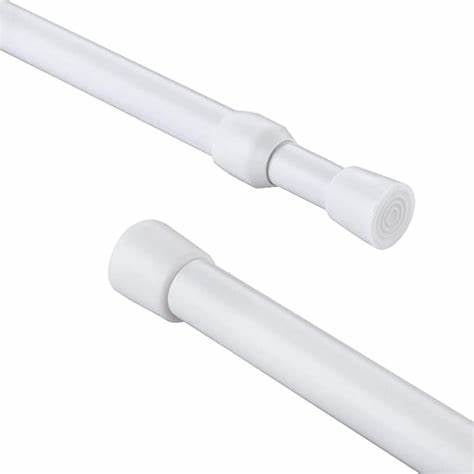 Rail pour voilage extensible 70-120 cm