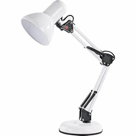 Lampe de bureau Hobby 'Swing Poise' 35w HomeLife - Blanc Diamant