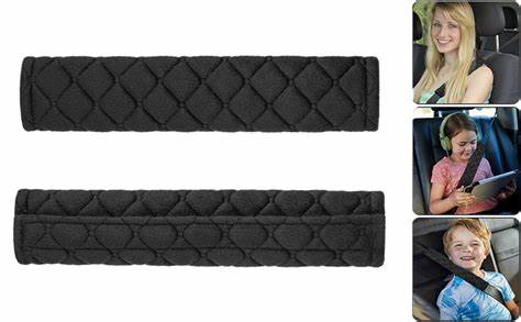 2 couvre-ceintures de sécurité rembourrés, un accessoire auto indispensable