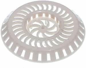 Plastic Shower Strainers, White