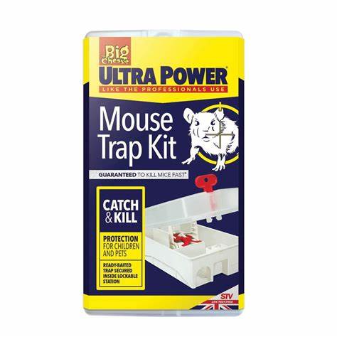 Big Cheese Ultra Power Mouse Trap Kit