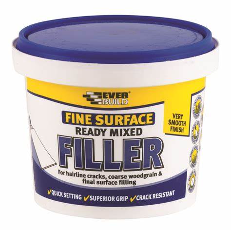 Enduit de finition fin EVERBUILD blanc 600 g