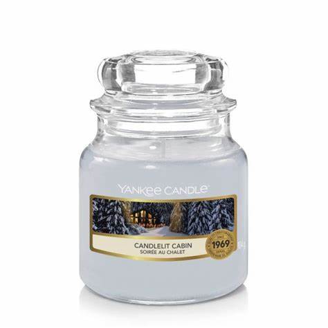 Yankee Candle Chandelle cabane éclairée, 104g