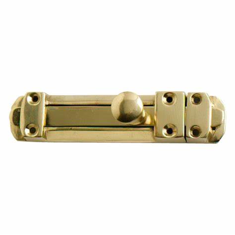 Tower Bolts, Solid Brass, Heavy Duty 150mm