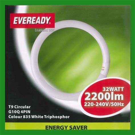 EVEREADY Tube Circulaire T9 32w Blanc