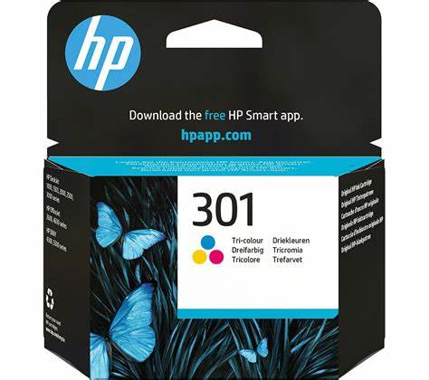 Cartouche d'encre HP 301 COULEUR Originale Qualité supérieure, impression fiable