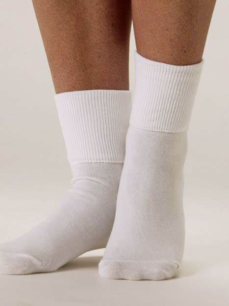 Cotton Rich Socks - 3-Pack White UK 4-7 Foxbury Light Elasticated Top