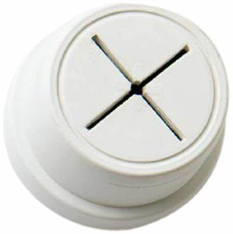 Single Towel/Cloth Holders, White Rubber Self Adhesive 2pk