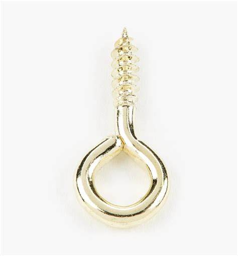 Picture Frame Screw Eyes, EB, 17mm