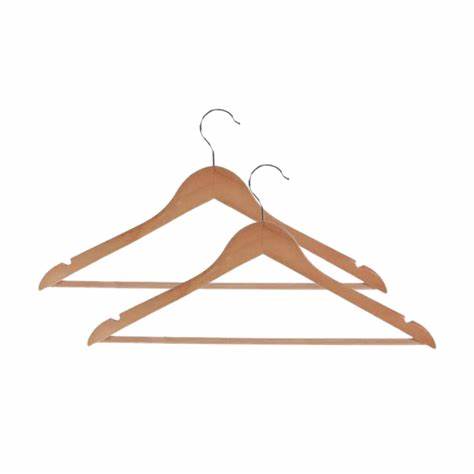 Lot de 2 cintres en bois Bright&Homley