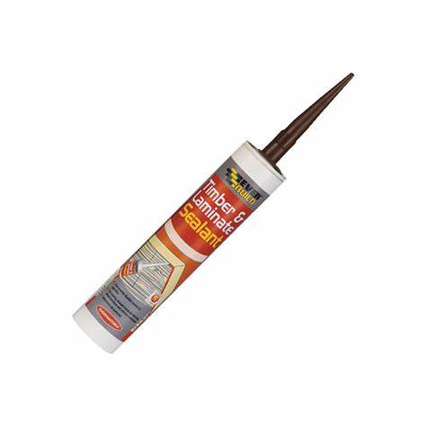 MASTIC D'ÉTANCHÉITÉ POUR BOIS ET STRATIFIÉ EVERBUILD ACAJOU 290ML