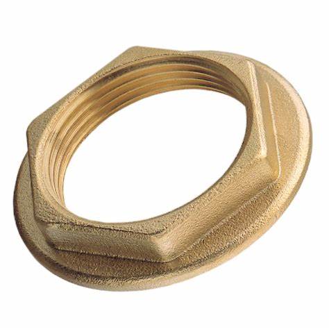 Flanged Back Nuts, Brass 1/2" BSP