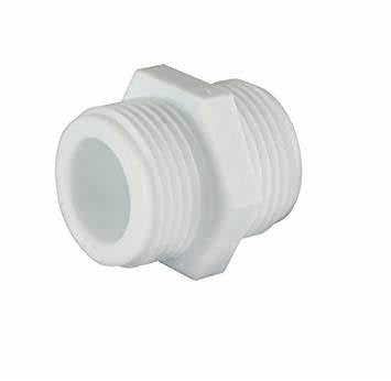 Raccords d'arrivée d'eau pour lave-linge, blancs 3/4" X 3/4"