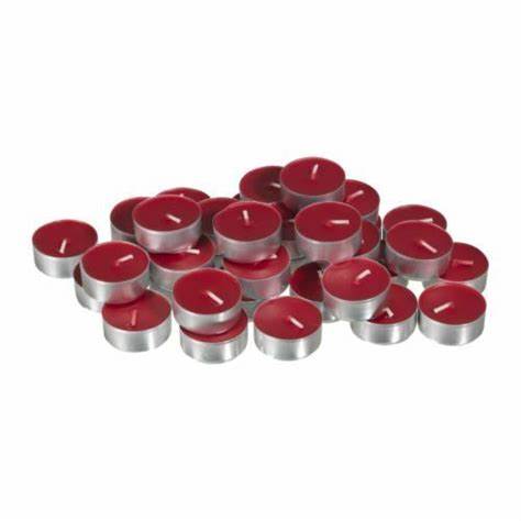 Opella Fragranced Tealights Dark Pink 12 Pack
