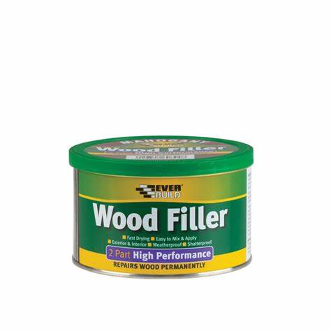 Enduit de réparation bois EVERBUILD
Bi-composant haute performance mi-teintable 500 g