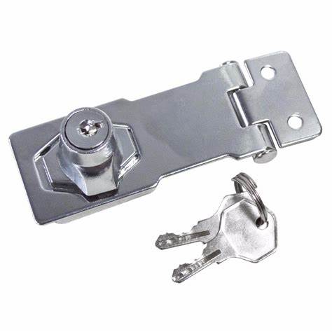 Locking Hasp & Staples, CP 75mm (3")