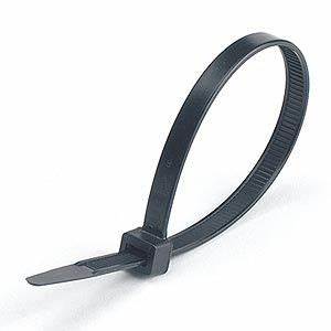 Cable Ties, Black 300mm X 3.6mm (12")