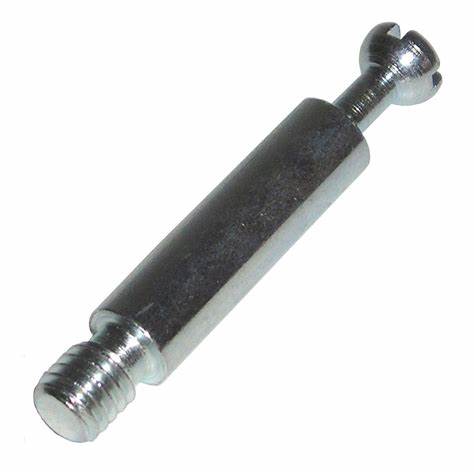 Cam Fixing Dowels, Insert Style Cylinder, M6 X 40mm