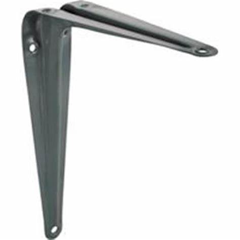 Supports d'étagère, gris 10 x 8