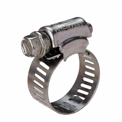 Hose Clips, Adjustable 18-25mm (Size Reference 0X) 1pk