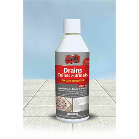 Déboucheur Éviers, Toilettes & Urinoirs 500ml Non Acide