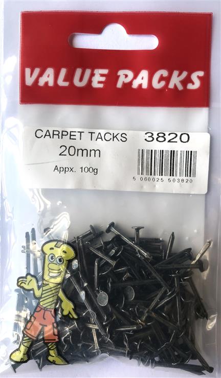 3820 CT20 Clous à tapis 20 mm - 100 g/paquet (env.)