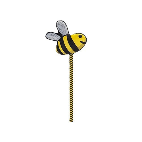 Peluche imprimée Bee Design sur bâton 50cm