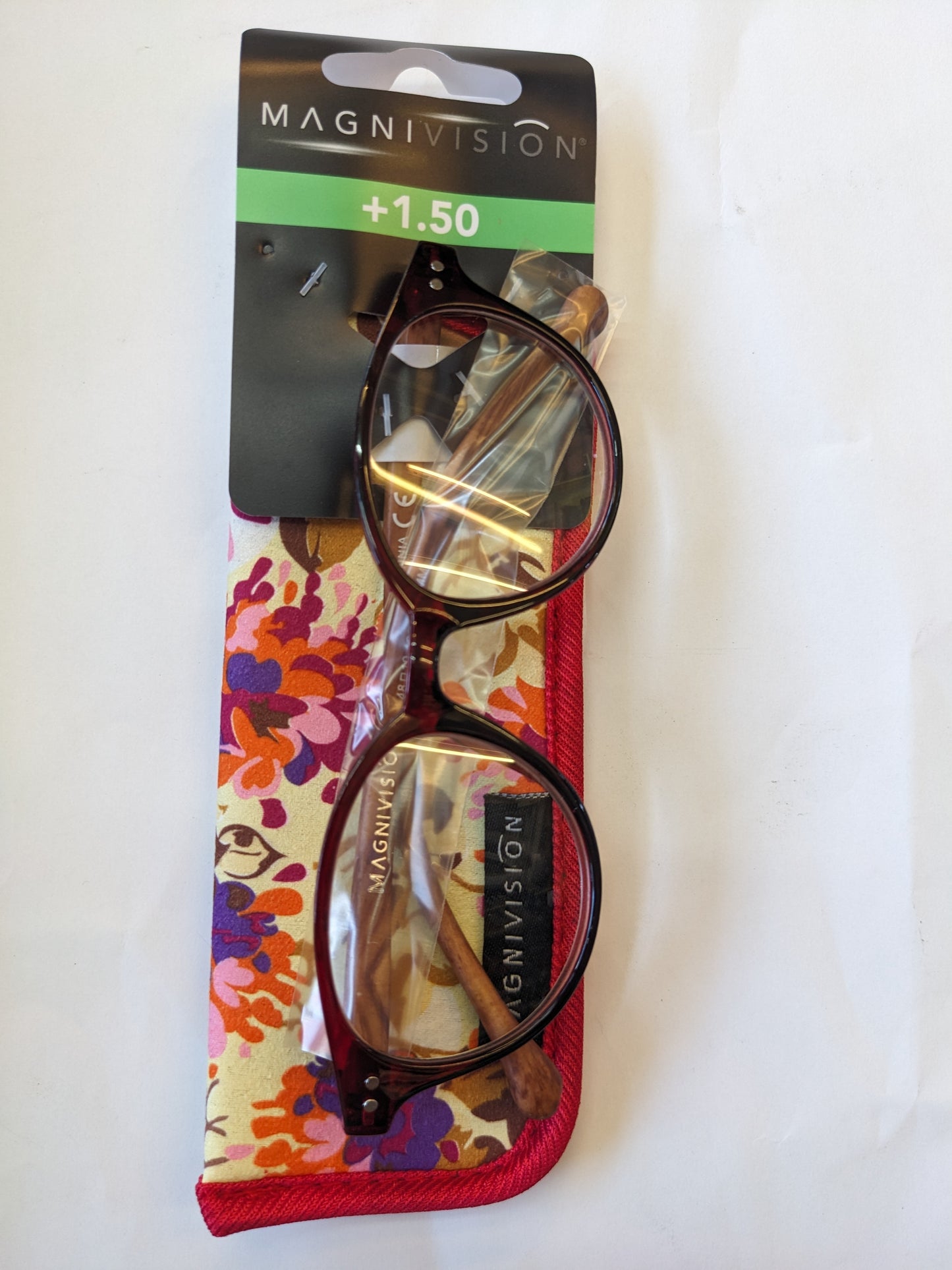 Lunettes de lecture avec étui +1.50