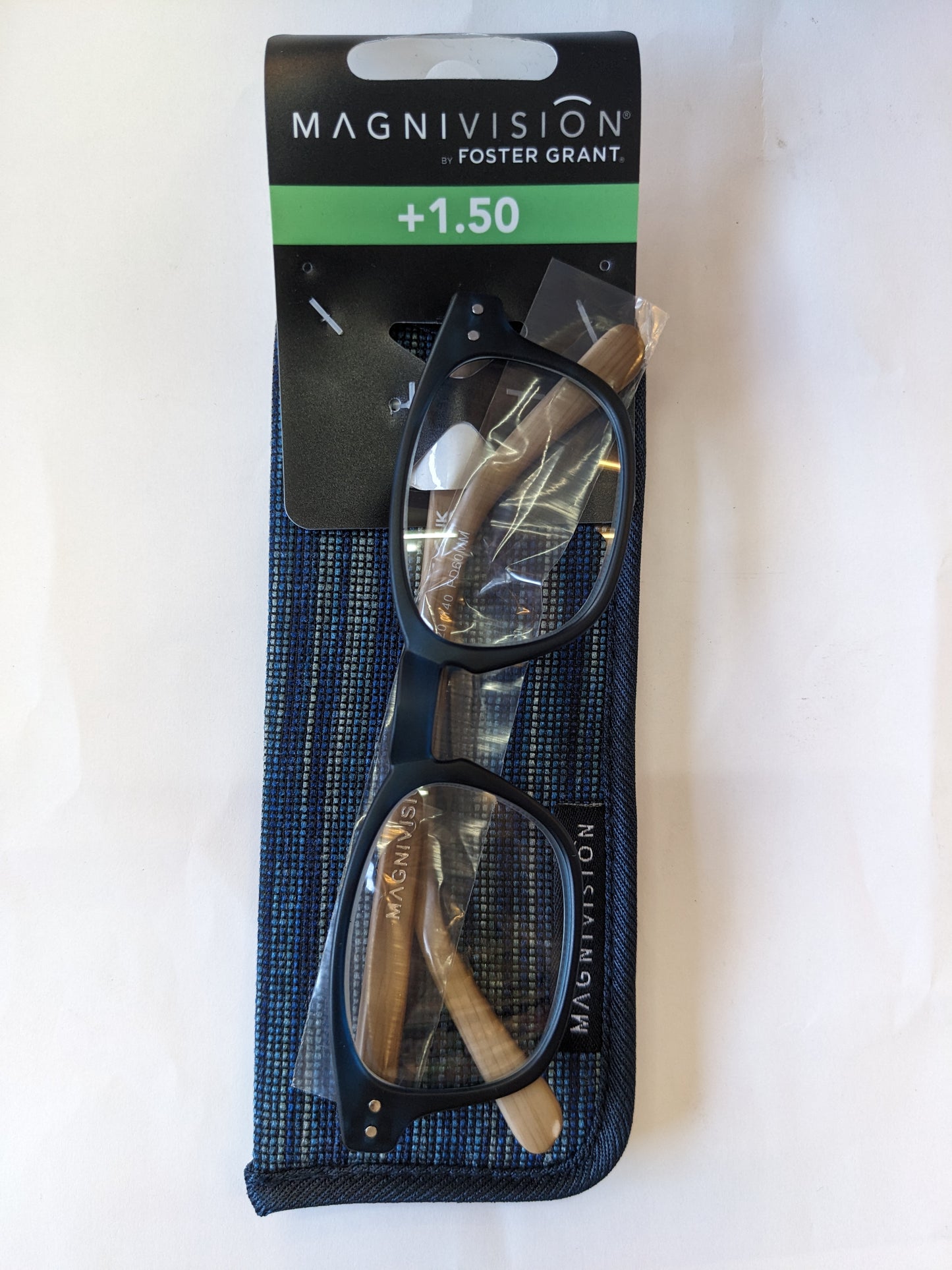 Lunettes de lecture avec étui +1,50